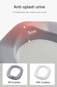 <span class=keywords><strong>Babamama</strong></span> Anti-Rutsch-Baby-Töpfchen trainer mit halbautomati scher Funktion Leicht zu reinigende abnehmbare Schüssel Kunststoff material Festes Muster - Product Image 3