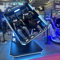 Simulador de Vuelo HEROVR 360, Cabina de Realidad Virtual, Experiencia de Carreras y Vuelo para el Hogar, Educación, Parques Temáticos al Aire Libre