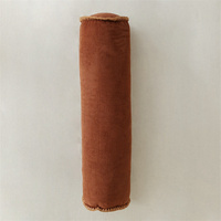 Coussin décoratif pour la maison canapé salon décor jouet coussin velours côtelé coussin cylindrique oreiller