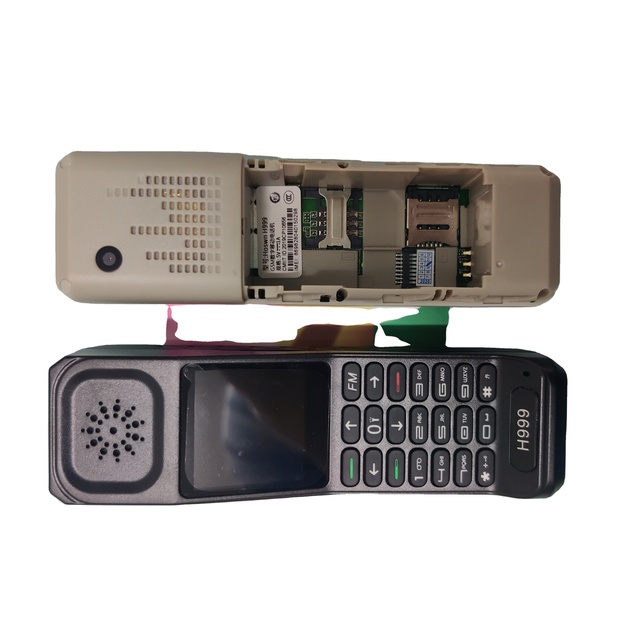 H999 Factory Wholesale Price GSM Power Bank Bright Flashlight Classic Small Stye Cell Phones