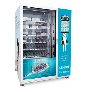 Personal care product tooth past Toothpaste toothbrush Oral care cosmetics vending machine with touch screen smart vendo machine