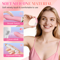 Vibrateur miniature rose girly à commande par application, masturbateur, masseur personnel, 10 modes de vibration, jouets sexuels pour adultes