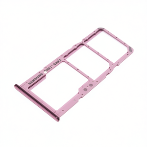 Bandeja de tarjeta SIM rosa de doble corte de repuesto para Samsung Galaxy A51 A515F - Product Image 2