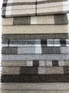 Basso moq caffè sud america classico OEM africa 100% poliestere jacquard divano ad angolo tessuto