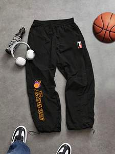 <span class=keywords><strong>Pantalon</strong></span> de sport décontracté léger Xida pour homme – Confortable, coupe ample avec cordon de serrage, idéal pour la gym et les loisirs - Product Image 1