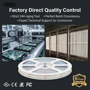 S Shape 480LEDs/m COB LED Strip <b>Light</b> 24V IP67 Waterproof Silicone <b>Neon</b> Flex COB LED Strip for Linear Logo <b>Sign</b> - Product Image 5