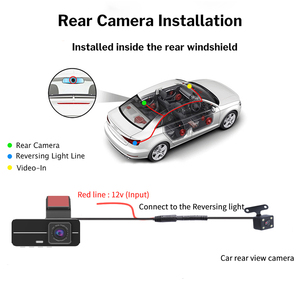 <span class=keywords><strong>Mini</strong></span> xe hộp đen 1080P tầm nhìn Bảng điều khiển máy ảnh phía trước và phía sau ống kính kép Xe DVR 1080P WIFI Dash Cam doble Camara 1080P Dashcam - Product Image 4