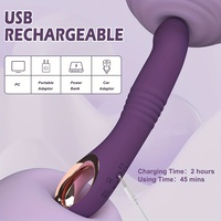 OEM 10 modes de vibration d'étirement gode télescopique réaliste masseur fort point G vibrateur baguette gode