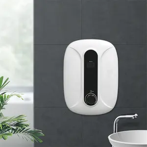 Calentador de agua eléctrico portátil moderno y popular para baño, calentador de agua para ducha montado en la pared