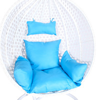 Moderne Vente en gros Oeuf Balançoire Chaise suspendue en osier Hamac pour la maison Patio Balcon Jardin Porche Extérieur Relaxation Durable Métal PE
