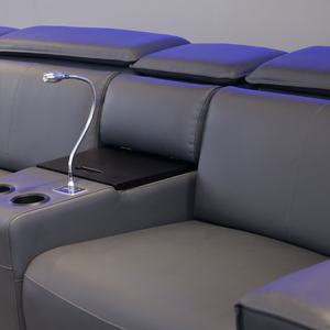 أريكة عائلية فاخرة لغرفة المعيشة وظيفة كرسي تصميم داخلي كرسي كرسي للسينما المنزلية أريكة كرسي 1 + 2 + 3 مقاعد - Product Image 3