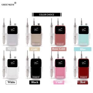 Ponceuse à ongles sans fil rechargeable, perceuse à ongles électrique portable, machine à retirer les ongles, 35000 tr/min, professionnelle - Product Image 6