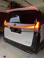 Pièces de rechange automatiques de haute qualité, pare-chocs de calandre pour véhicule, TOYOTA alfa vellfire, modification de LEXUS LM300 LM350
