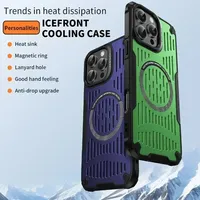 Étui de téléphone magnétique tendance pour iPhone 13 14 15 Pro Max, léger et respirant, pour iPhone 14 15 Plus