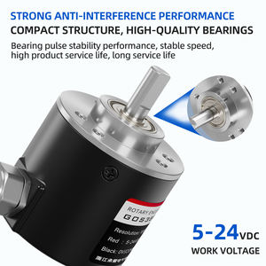 6 मिमी शाफ्ट 5 वी/5-26 वी/<span class=keywords><strong>8</strong></span>-24 वी 100ppr 500ppr 500ppr 1000ppr 1000ppr 1000ppr आउटपुट रोटरी एन्कोडर - Product Image 3
