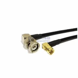 BNC摄像机电缆SMA至BNC电缆RG58 50CM组件射频同轴电缆