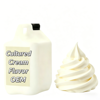 Arôme concentré de crème de lait fermentée de qualité alimentaire, parfum stable pour produits laitiers et desserts