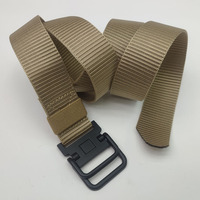 Usine en gros personnalisé durable respirant ceinture tactique polyester ceinture pour hommes 3.8cm camouflage ceintures d'extérieur