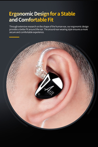<span class=keywords><strong>KZ</strong></span> <span class=keywords><strong>AS10</strong></span> <span class=keywords><strong>PRO</strong></span> 5BA-Auriculares intrauditivos con cable, auriculares HiFi con monitor, auriculares estéreo de graves con cable de audio desmontable plateado - Product Image 5