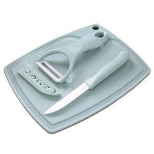 Tablero <span class=keywords><strong>de</strong></span> utensilios para niños, juego <span class=keywords><strong>de</strong></span> tres piezas <span class=keywords><strong>de</strong></span> alta calidad, decoración <span class=keywords><strong>de</strong></span> fruta afilada, cocina, cuchillo <span class=keywords><strong>rosa</strong></span> - Product Image 3