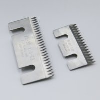 Machine de scellage automatique de boîtes 75*25*1.5mm, lame dentée, couteau de coupe de film adhésif, revêtement HSS/SUS440C Chrome/Titane