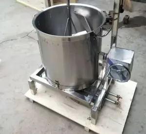 Kommerzielle automatische Gasheizung Rühren Koch mischer Maschine