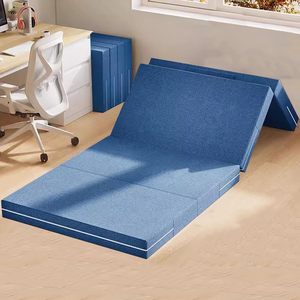 <span class=keywords><strong>Matelas</strong></span> orthopédique à 4 plis en mousse à mémoire de forme avec poignée couvre-lit modérément serré et respirant <span class=keywords><strong>pour</strong></span> le camping. - Product Image 2
