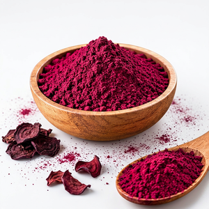 Poudre d'extrait de betterave rouge séchée naturelle, qualité cosmétique, vente en gros, coloration capillaire, numéro de modèle - Product Image 1