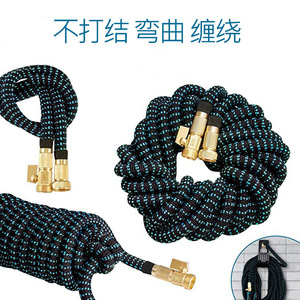 Garden <b>Hose</b> With Spray Nozzle 50 Ft <b>Expandable</b> Water <b>Pipe</b> For Car Wash And Outdoor Cleaning - Product Image 5