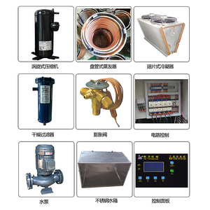 คอมเพรสเซอร์โรตารี่อุตสาหกรรม ขนาด 60x60x70 มม. ระบายความร้อนด้วยอากาศ ใช้ไฟ 380V AC มอเตอร์แบบอยู่กับที่ หล่อลื่นด้วยน้ำมัน สำหรับการทำความเย็นและระบบทำความเย็น - Product Image 4