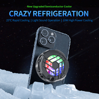 Nuevo S36A para controlador de juegos móviles con clip magnético trasero para gatillos, semiconductor congelado de alta potencia dual