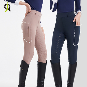 Mais recente Design flexível Fit Racing calças Equitação Equestre das mulheres Anti Slip Silicone Completo Aperto Horseback Rider Calções - Product Image 2