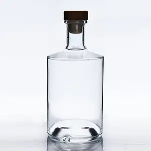 500ml 790ml Premium Hot Vodka Brandy Clear Empty Japan Whisky Glass Bottle