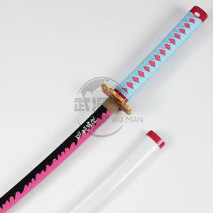Cosplay Collection Japonais Bois Bambou <span class=keywords><strong>Katana</strong></span> Jouet Épée Anime Kanroji <span class=keywords><strong>Mitsuri</strong></span> Épée Jouet - Product Image 6