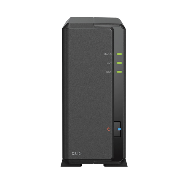Brand New DiskStation DS124 4-Core 2GB DDR4 RJ-45 Port in Stock-Take Command of Your Most Important Data