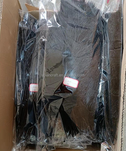 Bán buôn trắng và đen 20in-25in nhuộm lông đà điểu cho hàng thủ công trang phục đám cưới trung tâm lễ hội trang trí nội thất - Product Image 5