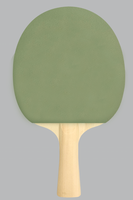 Raquette de tennis de table en bois de peuplier avec caoutchouc coloré, personnalisable comme cadeau pour différentes marques