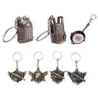 Usine directement en gros jeu personnalisé Jedi grande évasion en alliage de zinc arme Pan casque pistolet porte-clés porte-clés porte-clés