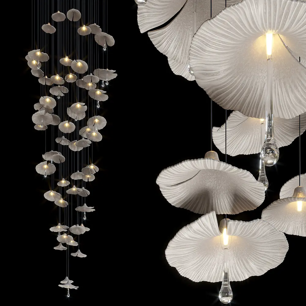 Lampu gantung kaca dekoratif modern lampu liontin kaca kreatif untuk lampu ruang tamu lampu liontin kaca desainer