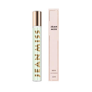 Mini-<span class=keywords><strong>parfum</strong></span> roll-on Jean, senteur florale fruitée pour femme, taille standard, coffret de voyage aux effets frais, idéal comme cadeau - Product Image 5
