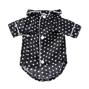 Nuevas llegadas: Pijamas de lujo sencillos para perros, bonitos, cómodos, transpirables, de algodón, diseño liso, ropa para perros para la temporada de otoño. - Product Image 4