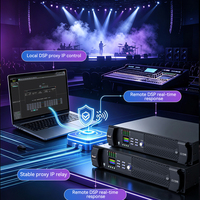 Amplificateur de puissance Nuoxun 2650W Classe D 4 canaux Équipement audio DSP