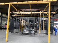 Clôture en acier galvanisé de conception classique, de haute qualité, avec revêtements en poudre AkzoNobel, soudure robotisée complète, stock australien disponible