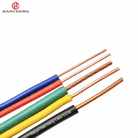 Cable de Cobre Rígido de un Solo Núcleo BV para Uso Doméstico 60227IEC01 450/750V, Cable de Tela BV H07V-U 1.5mm