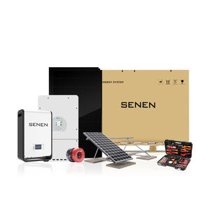 Sistema de energía solar de 8kw, 10kw, 12kw, Sistema Solar monofásico con inversor con batería de 48/51, 2V - Product Image 6