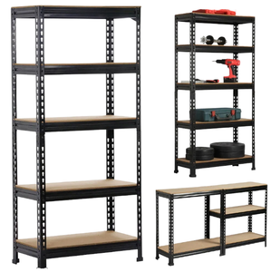 Estantería Apilable de Acero Galvanizado de 5 Niveles sin Pernos para Almacenamiento Industrial - Product Image 1