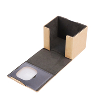 Boîte de rangement personnalisée pour jeux de société – Étui de haute qualité pour cartes à collectionner OEM/ODM en cuir PU