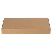 Promotion personnalisé brun ondulé conteneur Restaurant Pizza Fast Food boîtes d'emballage pour les petites entreprises