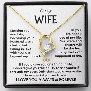 Collar de Acero Inoxidable <span class=keywords><strong>para</strong></span> <span class=keywords><strong>Mi</strong></span> Esposa, Regalo de San Valentín, Colgante de Corazón, <span class=keywords><strong>Regalos</strong></span> de Navidad <span class=keywords><strong>para</strong></span> <span class=keywords><strong>Mujer</strong></span>, Joyería de Moda 2025 - Product Image 3