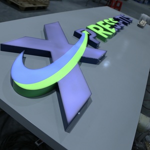 Factory Front Lit Acrylic Led 3d Letter Sign Board <b>Illuminated</b> Logo Shop Custom Led Channel Letter Business Sign - Product Image 1